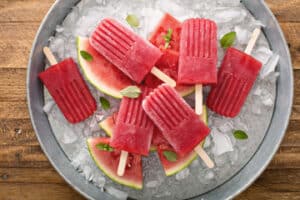 watermelon popsicles