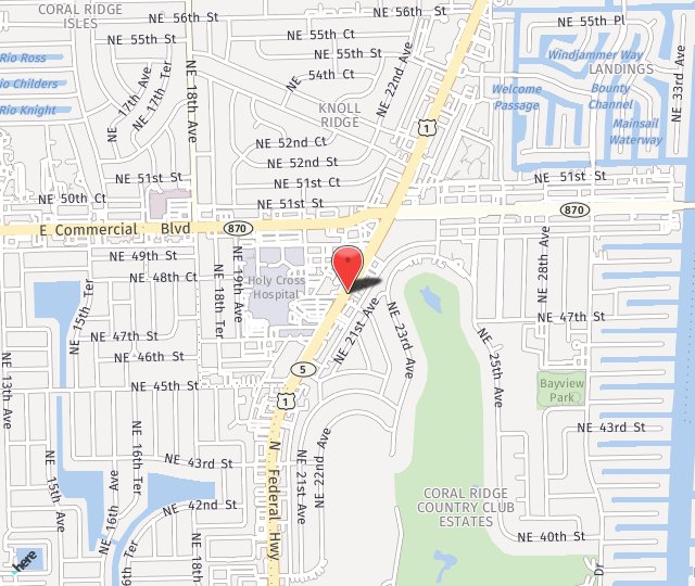 Location Map: 4800 N Federal Hwy Fort Lauderdale, FL 33308