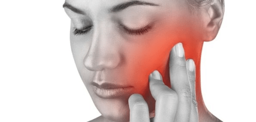 woman with TMJ pain